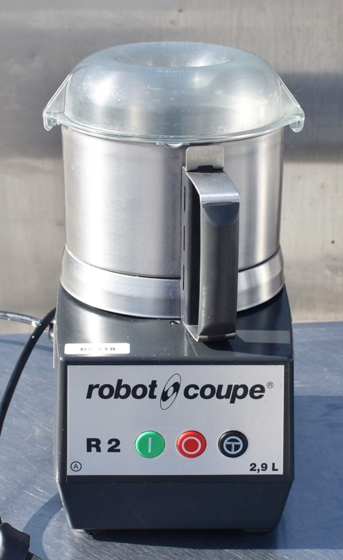 1 x Robot Coupe R2 Heavy Duty Cutter Blender - Recently Removed From a Dark Kitchen Environment - Image 6 of 9