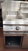 1 x ANGELO PO Commercial Stainless Steel Bain Marie - 240V - From a Popular Italian-American Diner