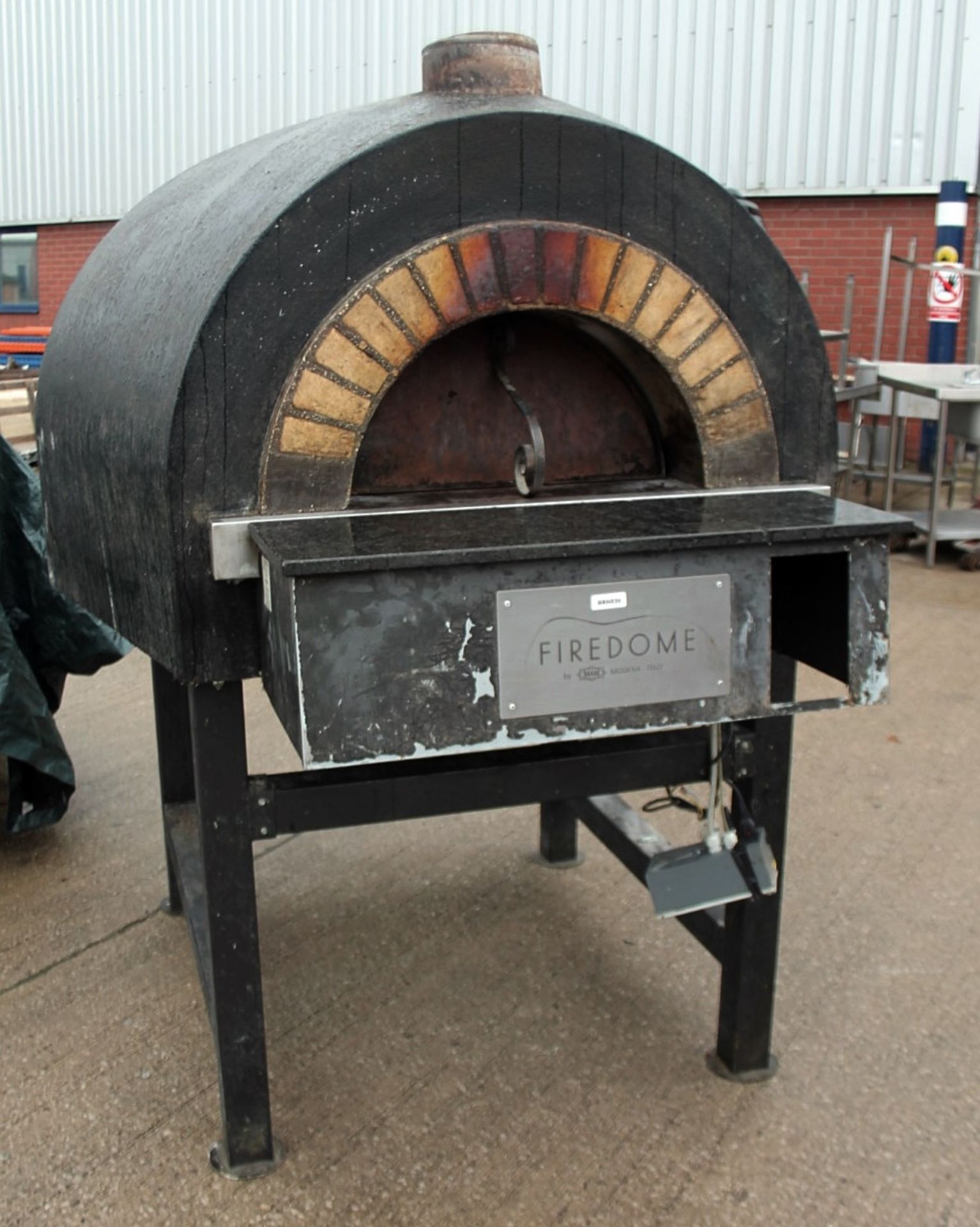 1 x MAM Firedome Commercial Stone Baked Gas Pizza Oven - Made in Italy - Type Modular Fire E - - Image 3 of 8