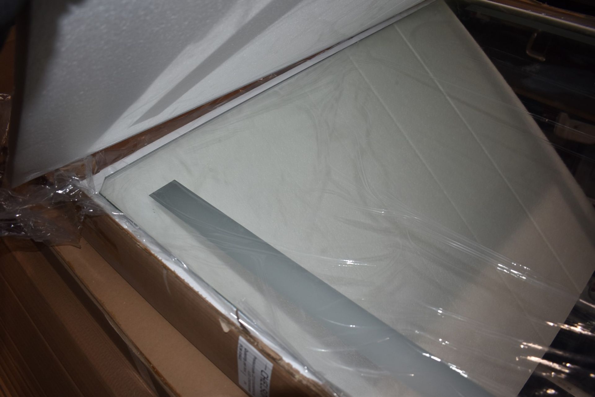 1 x Chelsom Large Illuminated LED Bathroom Mirror With Demister - Brand New Stock - As Used in Major - Image 3 of 10
