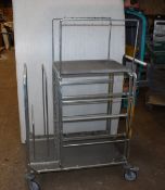 1 x Mobile Picker / Packer Trolly - Overall Size H105 x W100 x D60 cms - CL011 - Ref GCA WH5 -