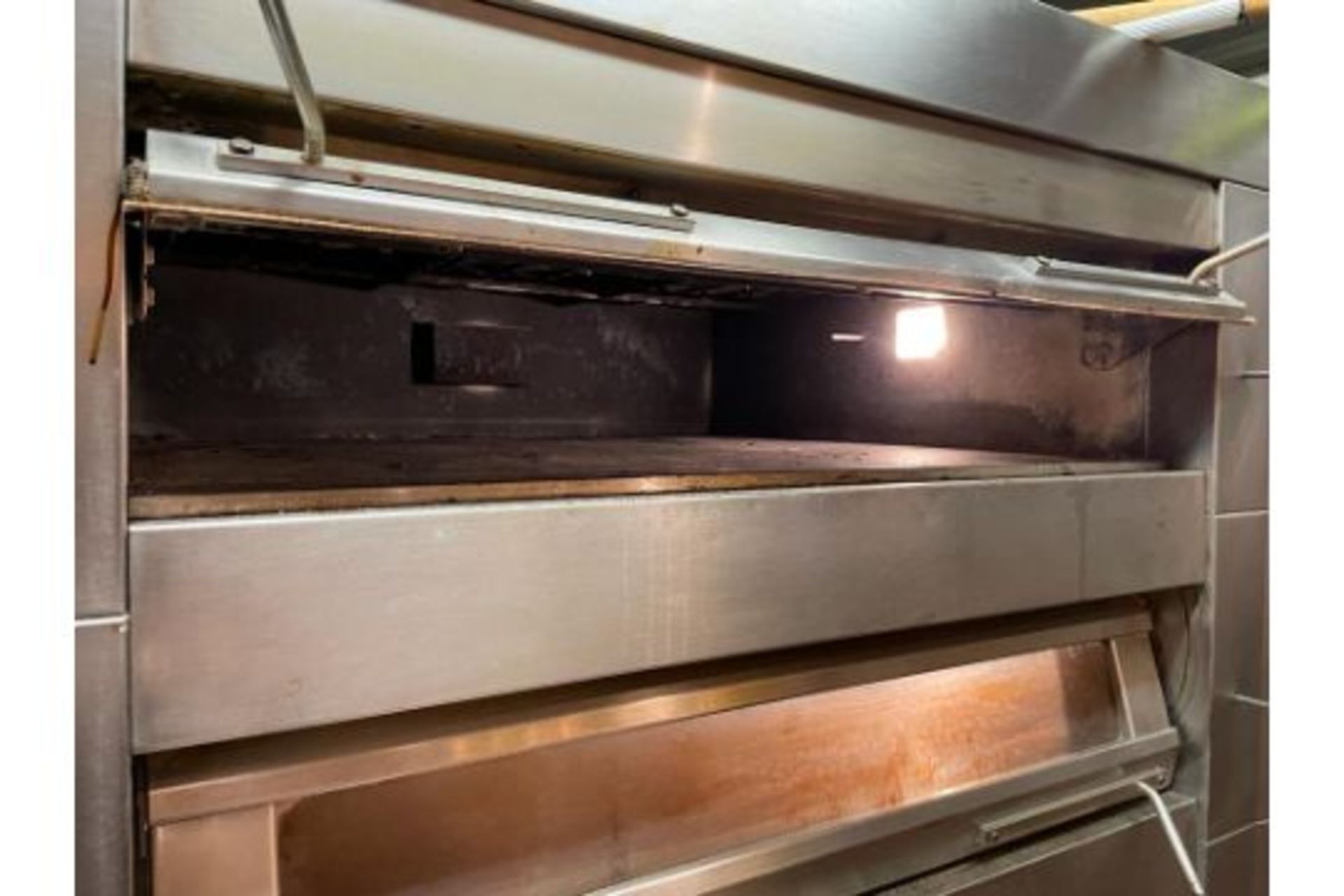 1 x Electric Triple Deck Commercial Pizza Oven - Ref: FPAD210 - CL686 - Electric 3 Phase - Location: - Image 10 of 12