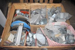 Assorted Job Lot to Include Various Unused Cable Management Trunking Stock, Flexi Hose and More -