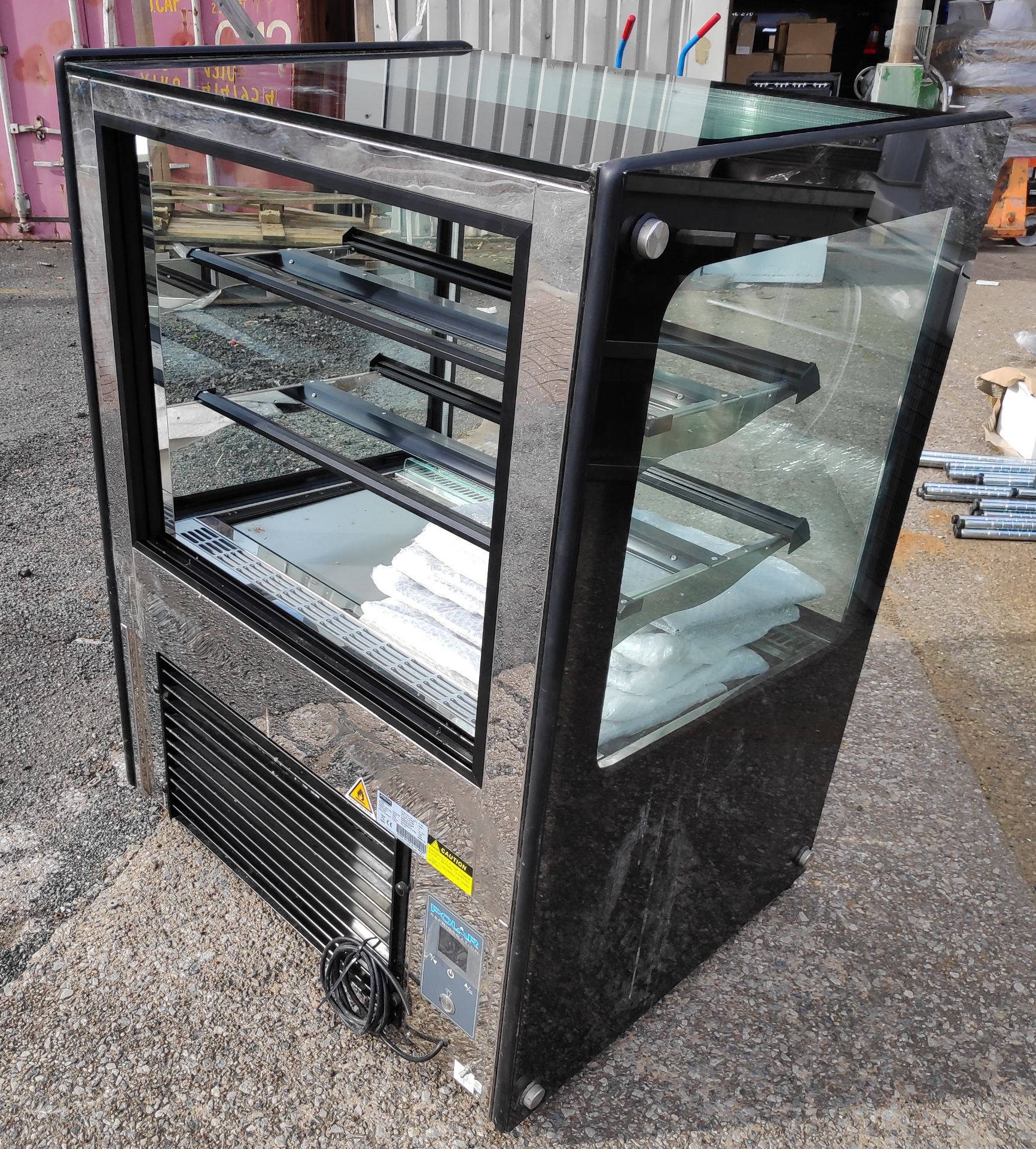 1 x Polar Refrigerated Deli Display 300 Ltr - Model GG216-03 - 120cm (H) x 72.5cm (W) x 90cm (L) - - Image 3 of 12