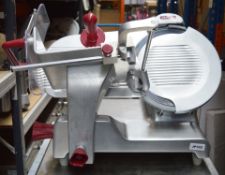 1 x Berkel 12" Commercial Cooked Meat / Bacon Slicer - 220-240v - Model BSPGL04011A0F