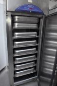1 x Williams FG1TSS Upright Single Door Fridge With 8 Large Food Storage Pans - Recently Removed