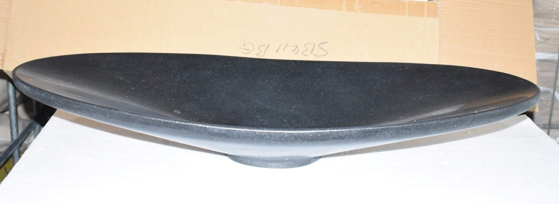 1 x Stonearth 'Cyra' Black Granite Stone Countertop Sink Basin - New Boxed Stock - RRP £620 - - Image 7 of 10