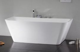 1 x MarbleTech Luxury Harmony Bath - Size: 1700 x 750 x 580 (mm) - Original RRP £2,100 - New and