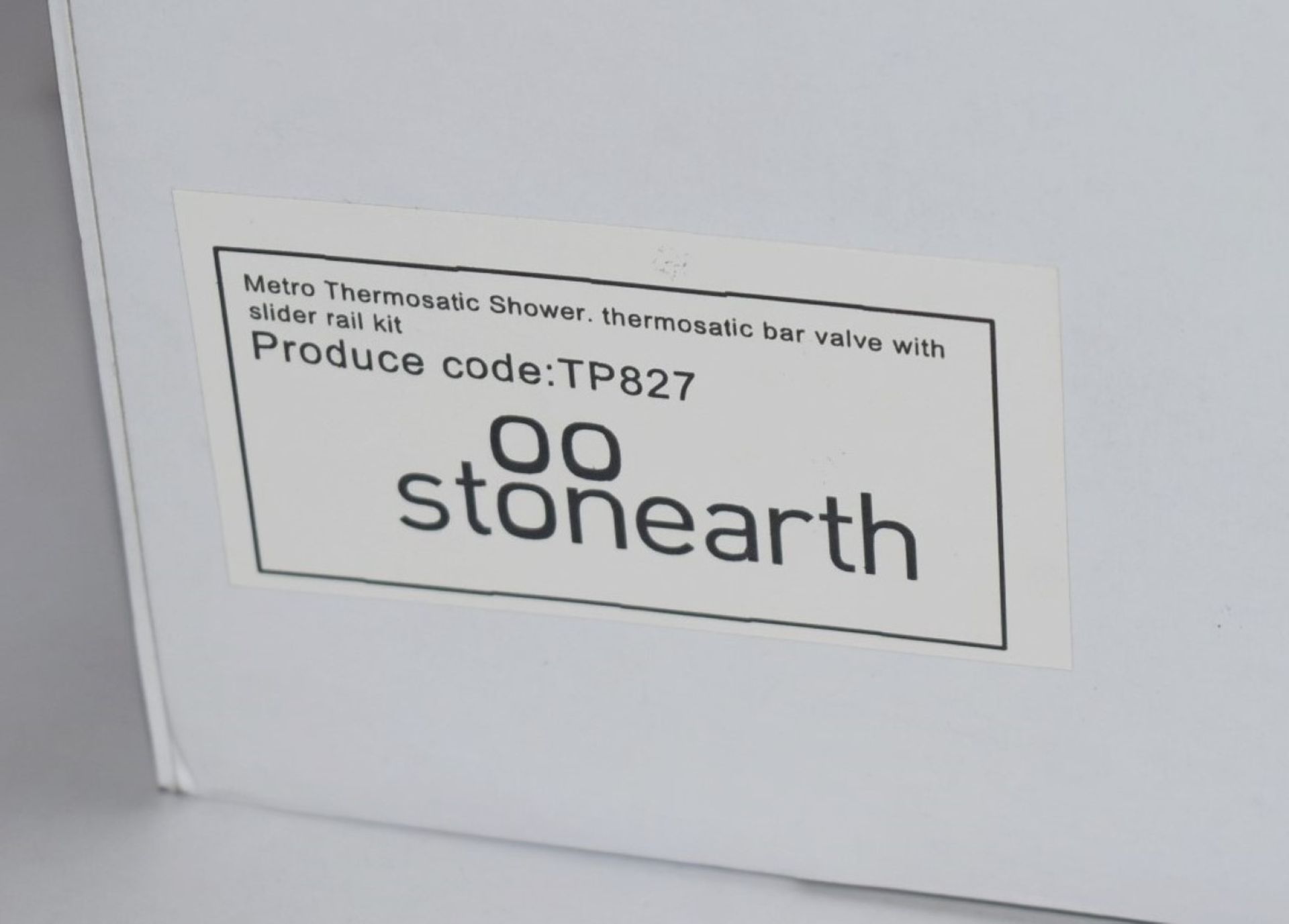 1 x Stonearth 'Metro' Stainless Thermostatic Shower Kit - Brand New & Boxed - RRP £495 - Ref: - Image 9 of 9