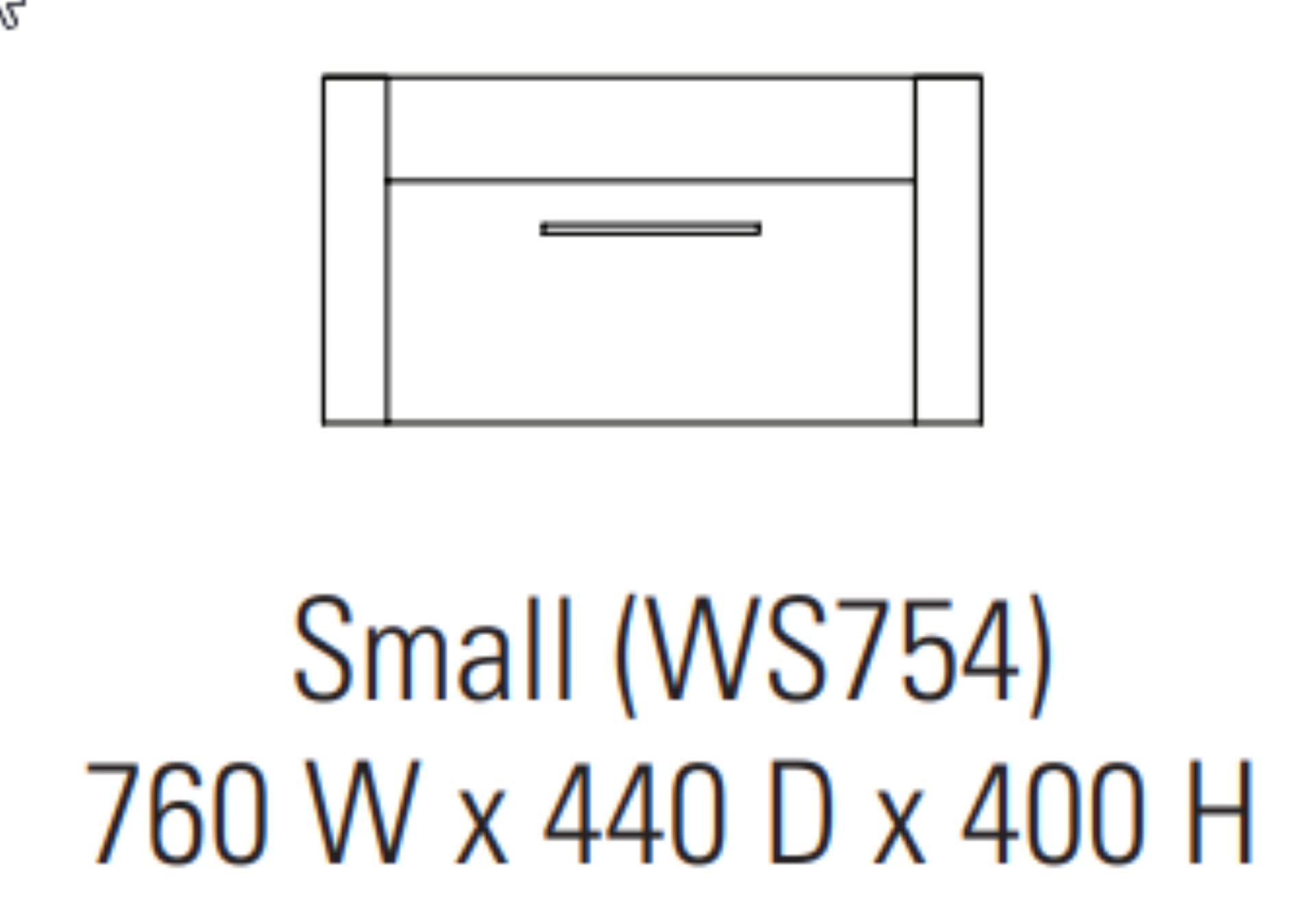 1 x Stonearth 'Venice' Wall Mounted 760mm Washstand - American Solid Walnut - Original RRP £1,169 - Image 9 of 10