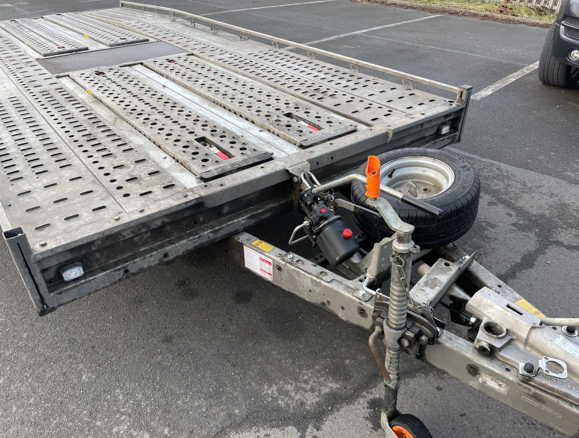 October 2021 Brian James T6 Trailer With Crossover Ramps - Image 10 of 10