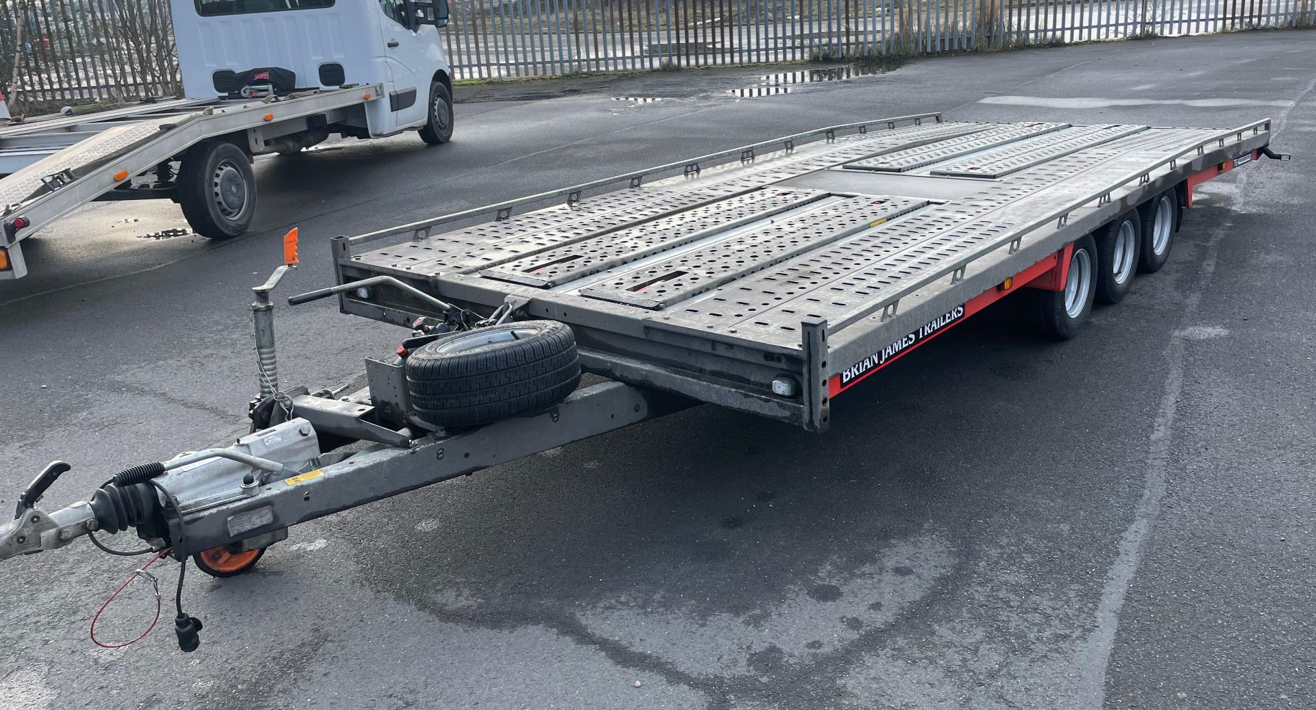 October 2021 Brian James T6 Trailer With Crossover Ramps