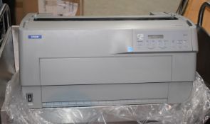 1 x Epson DFX-9000 A3 Mono Dot Matrix Printer - RRP £4,400 - Recently Removed From an Office