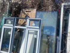 Quantity of Glass, UPVC Window Frames, and Complete Double Glazing Units - Please See Pictures