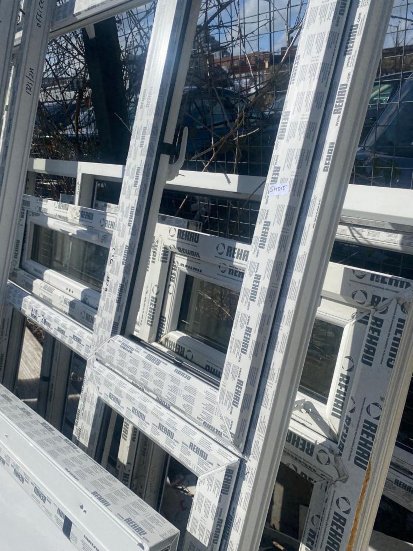 Quantity of Glass, UPVC Window Frames - Please See Photographs - Various Types and Sizes - Image 2 of 4