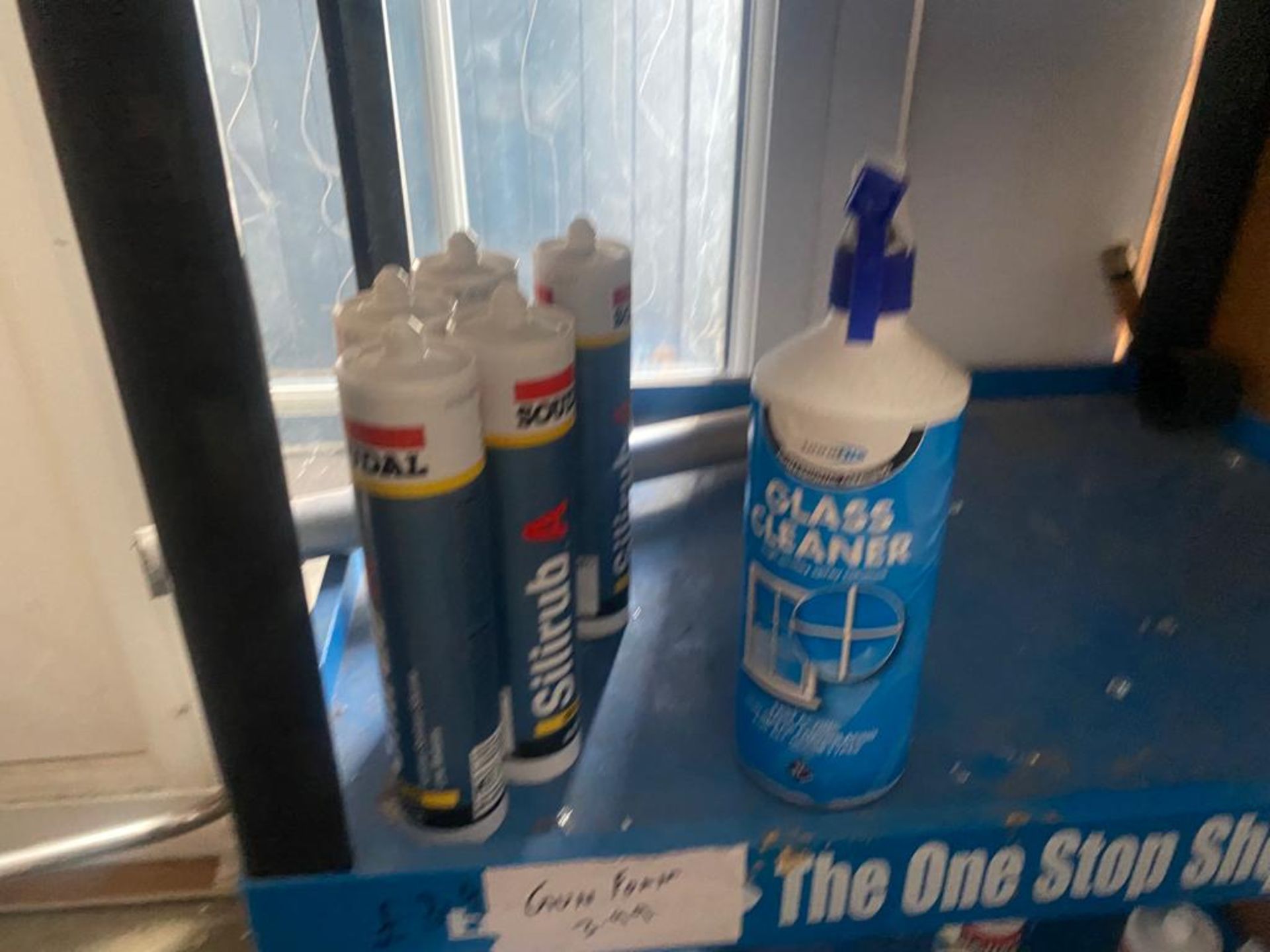 1 x Retail Display Stand With Approx 40 x Items Including PVC Solvent Cleaner & Silicone - Image 4 of 6