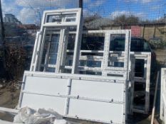 Quantity of Glass, UPVC Window Frames - Please See Photographs - Various Types and Sizes