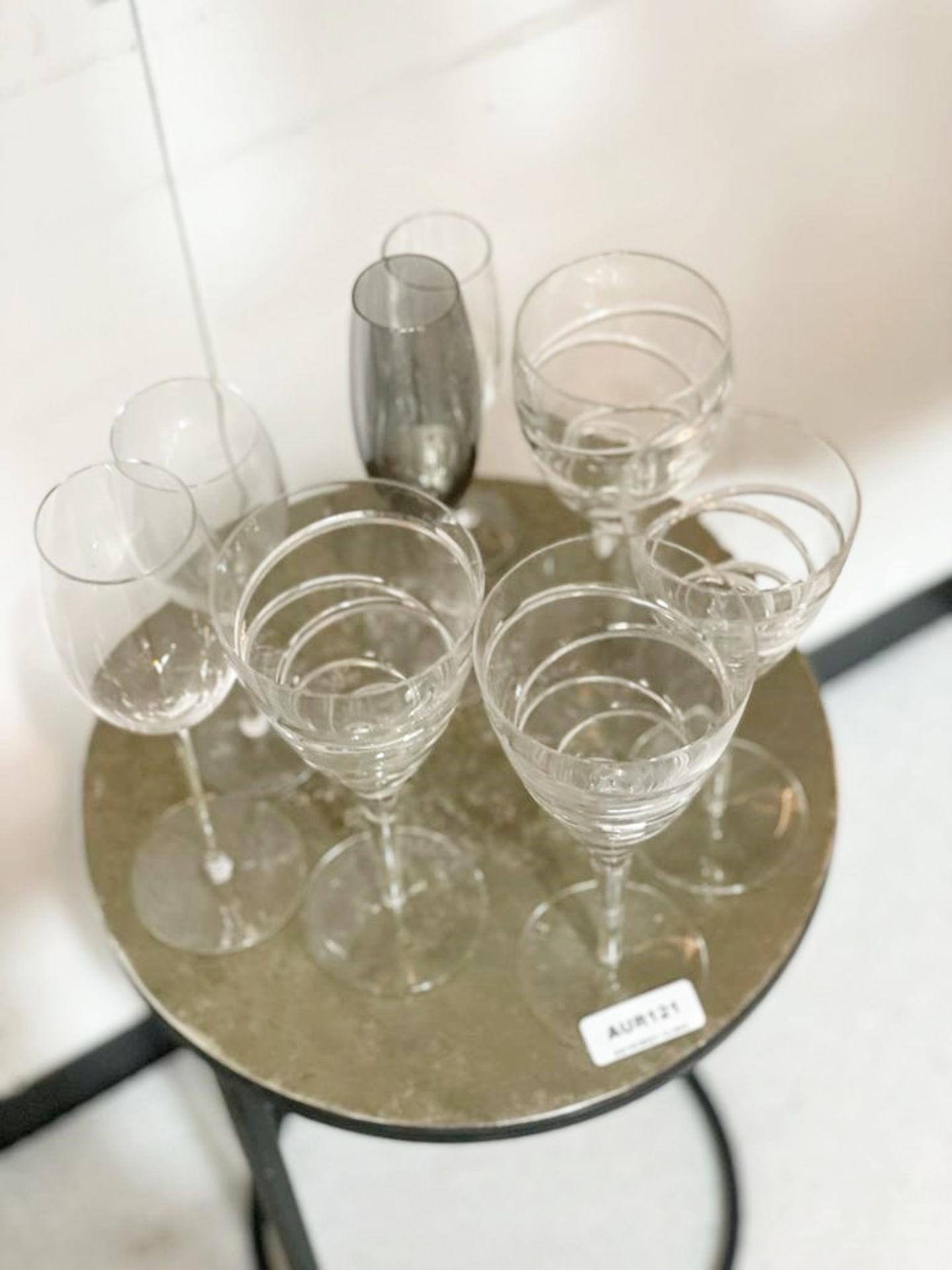 1 x  Collection Of Glassware Including One Jasper Conrad Wine Glass  - Ref: AUR121 - CL652 - - Image 3 of 3