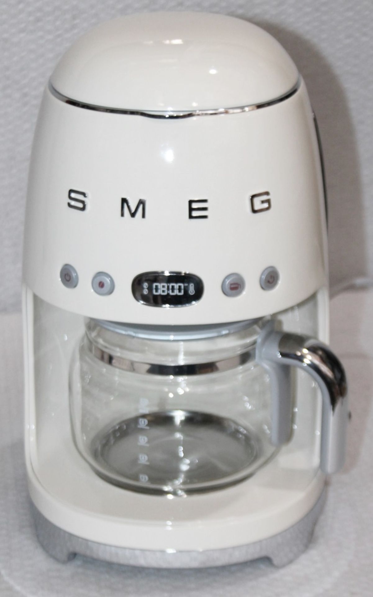 1 x SMEG Drip Coffee Machine In Pale Cream - Original Price £199.95 - Unused Boxed Stock - Ref: - Image 9 of 15