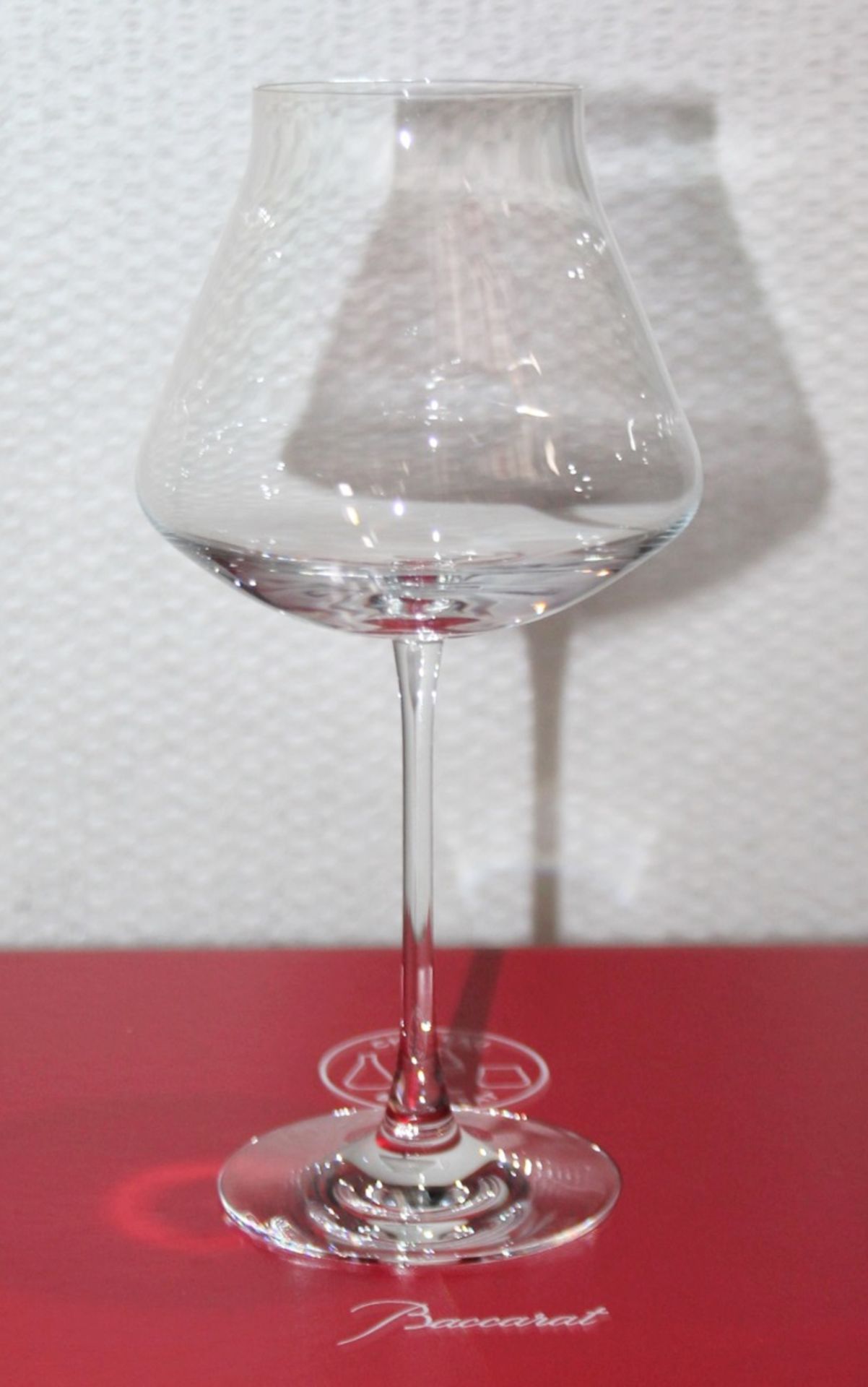 1 x BACCARAT 'Château' Crystal Red Wine Glass - Original Price £80.00 - Unused Boxed Stock - Ref: - Image 6 of 6