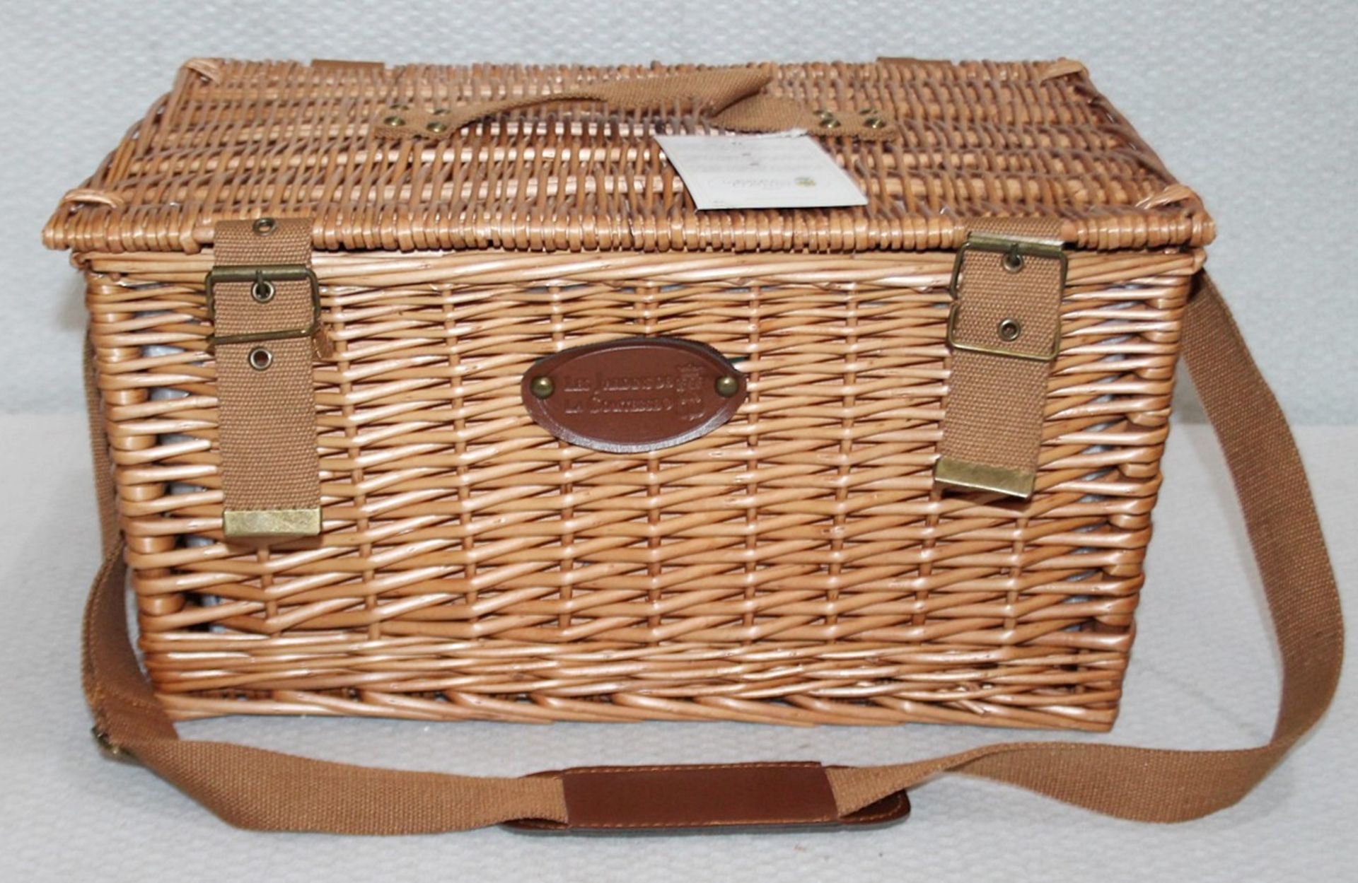 1 x LES JARDINS DE LA COMTESSE 'Concorde' Picnic Basket - New/Unused Stock - Ref: HAS416/FEB22/WH2/ - Image 4 of 20