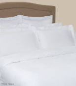 1 x FRETTE 'Doppio Ajour' Luxury Italian Oxford Pillowcase (51cm x 71cm) - Original Price £140.00