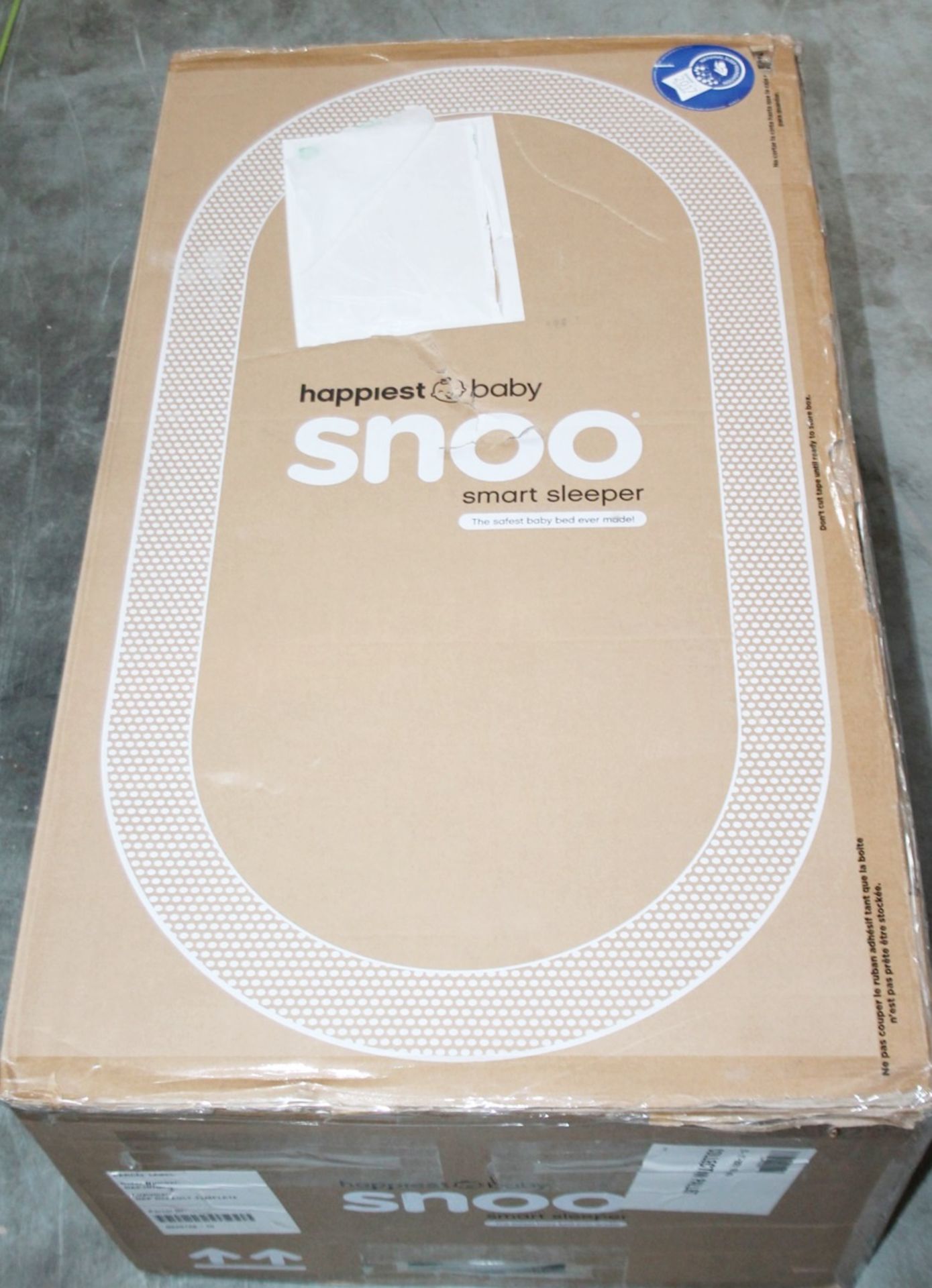 1 x HAPPIEST BABY 'SNOO' Smart Sleeper Baby Cot - Original Price £1,145 - Unused Boxed Stock - Image 23 of 25