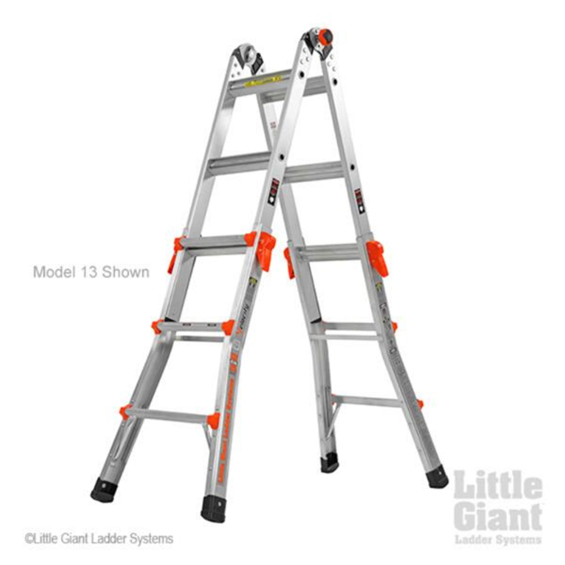 1 x Little Giant 4 Step Multipurpose Velocity Ladder - Type 15417EN - Ref: JP909 GITW - CL732 - - Image 14 of 15