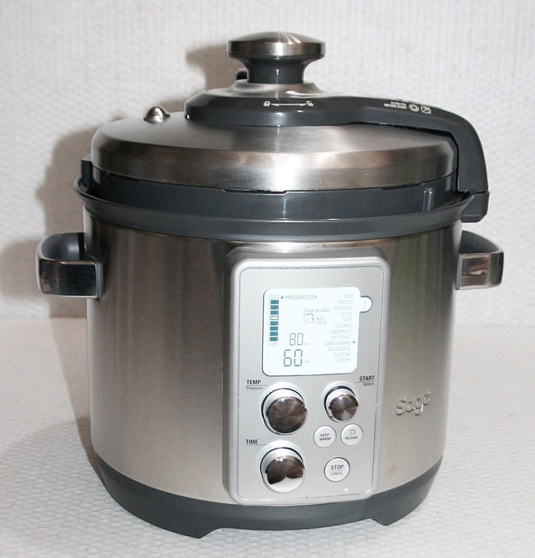 1 x SAGE 'The Fast Slow Pro' Multi Cooker (6L) - Original Price £199.96 - Unused Boxed Stock - - Image 8 of 23