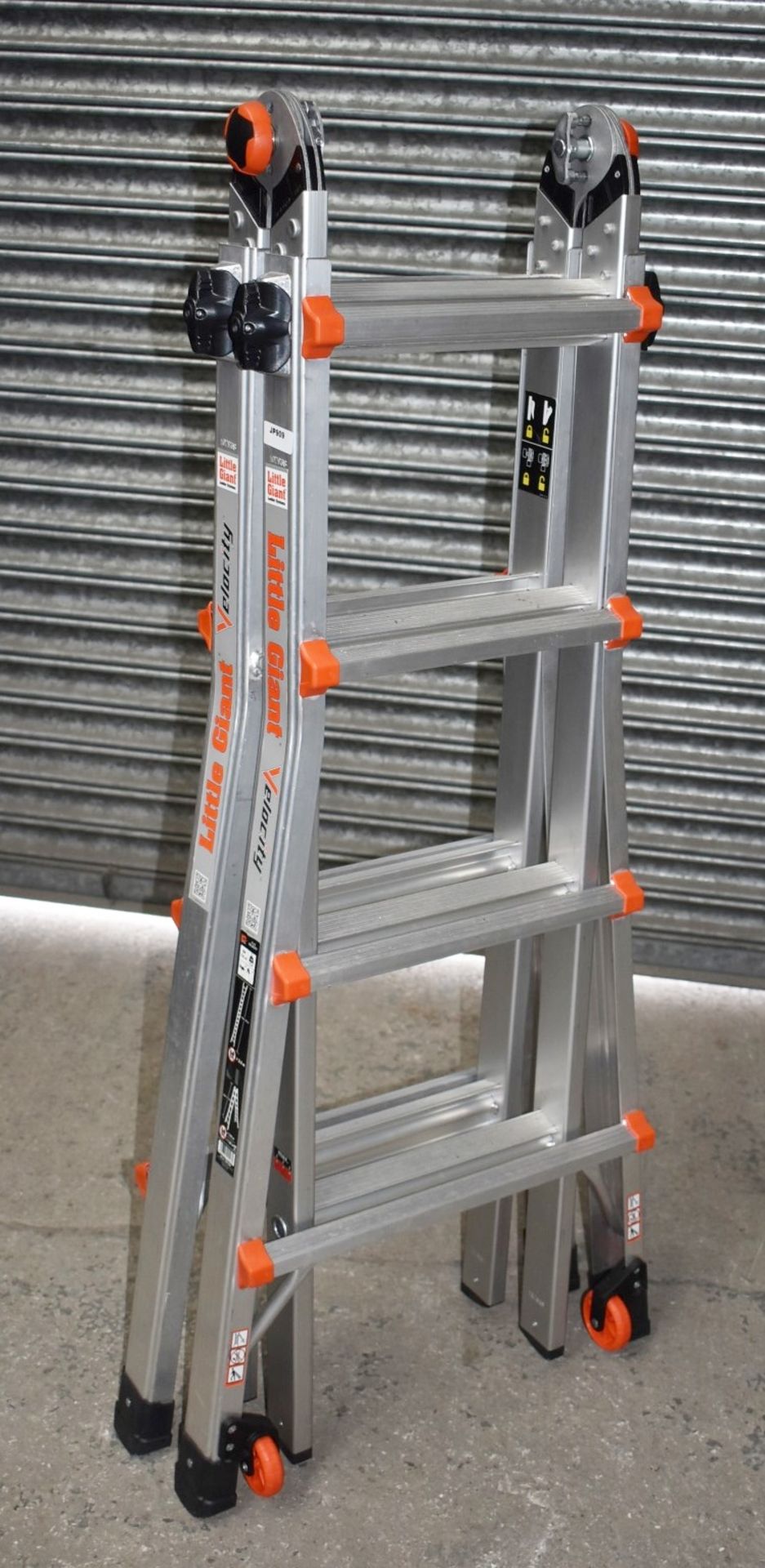 1 x Little Giant 4 Step Multipurpose Velocity Ladder - Type 15417EN - Ref: JP909 GITW - CL732 - - Image 8 of 15