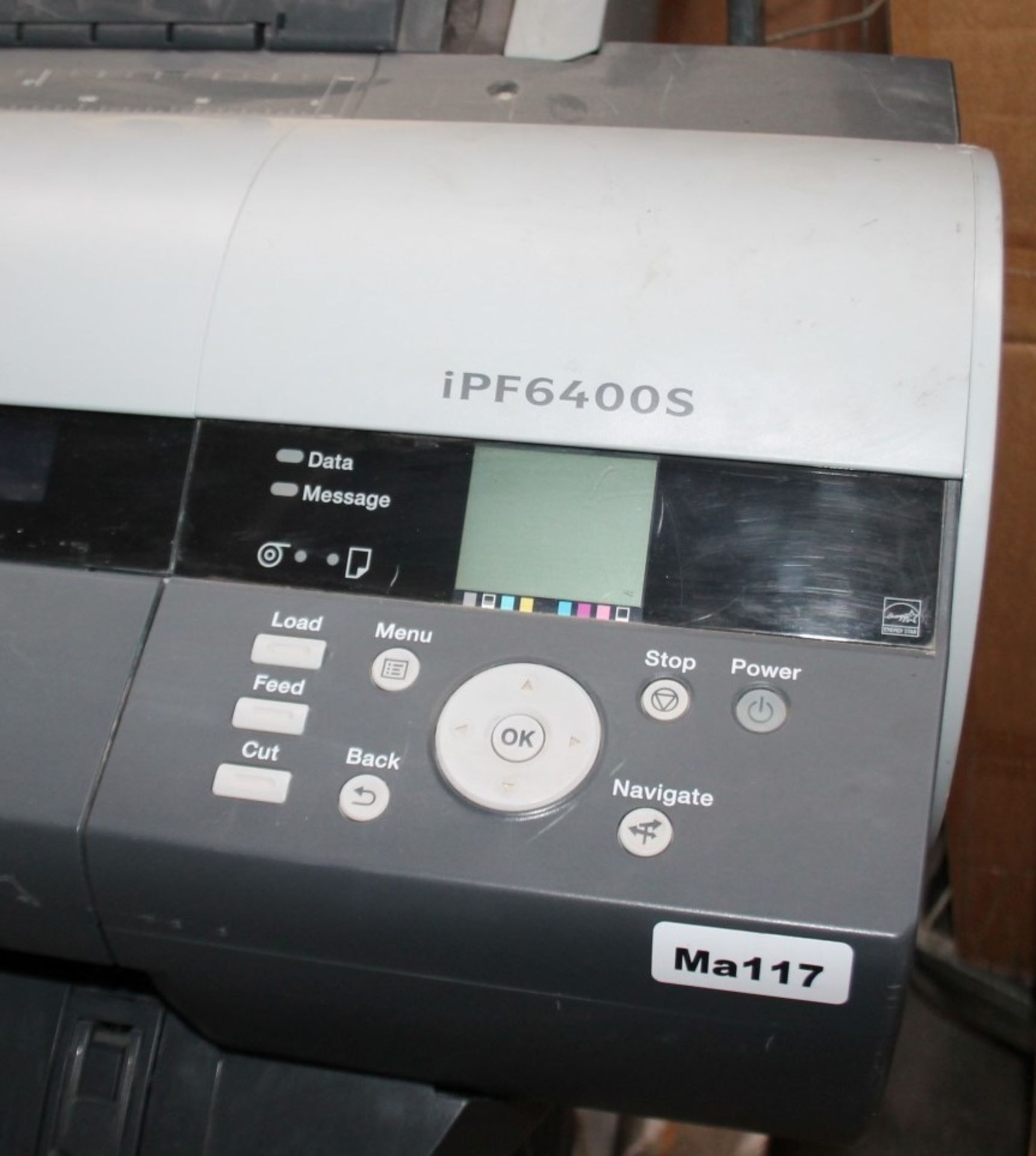 1 x Canon imagePROGRAF iPF6400 Printer Proofer - Pre-owned - Ref: Ma117 GIT - CL011 - Location: - Image 3 of 8