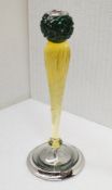 1 x BALDI 'Home Jewels' Italian Hand-crafted Artisan Candle Stick **Original RRP £2.665.00**