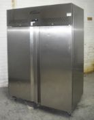 1 x Williams Double Door Upright Refrigerator - Model MJ2SA - Recently Removed From Major