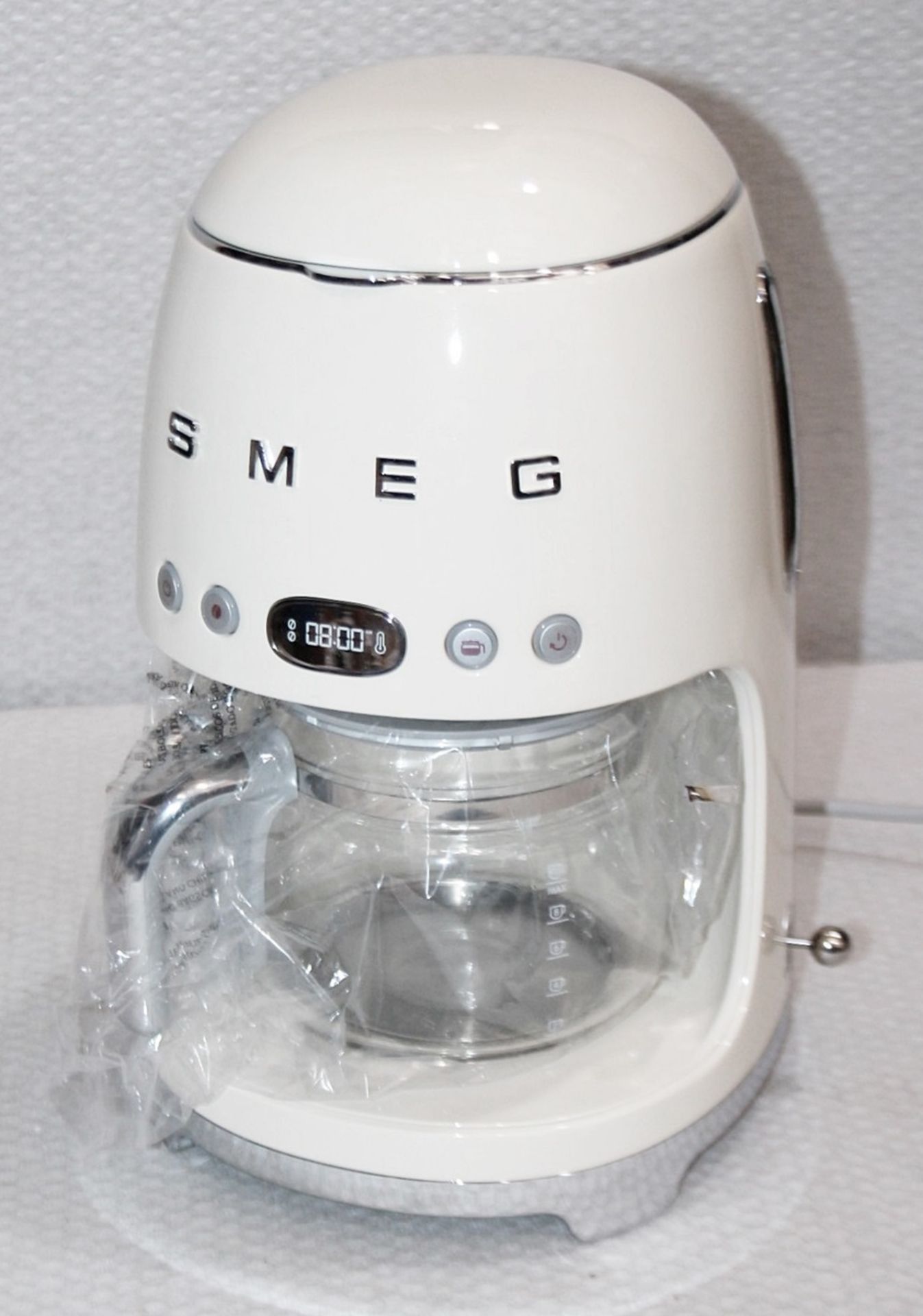 1 x SMEG Drip Coffee Machine In Pale Cream - Original Price £199.95 - Unused Boxed Stock - Ref: - Image 2 of 15