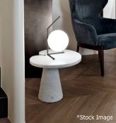 1 x FLOS 'IC T1' Low-Profile Designer Table Lamp In Chrome - Original Price £340.00 - Unused Boxed