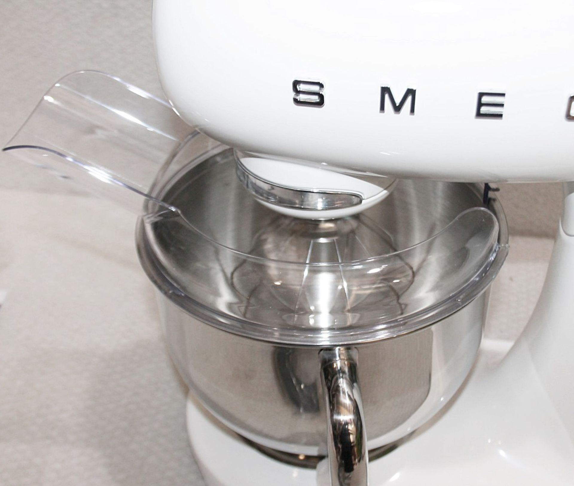 1 x SMEG 50'S Style Stand Mixer In White (4.8L) - Original Price £499.00 - Unused Boxed Stock - Image 12 of 21