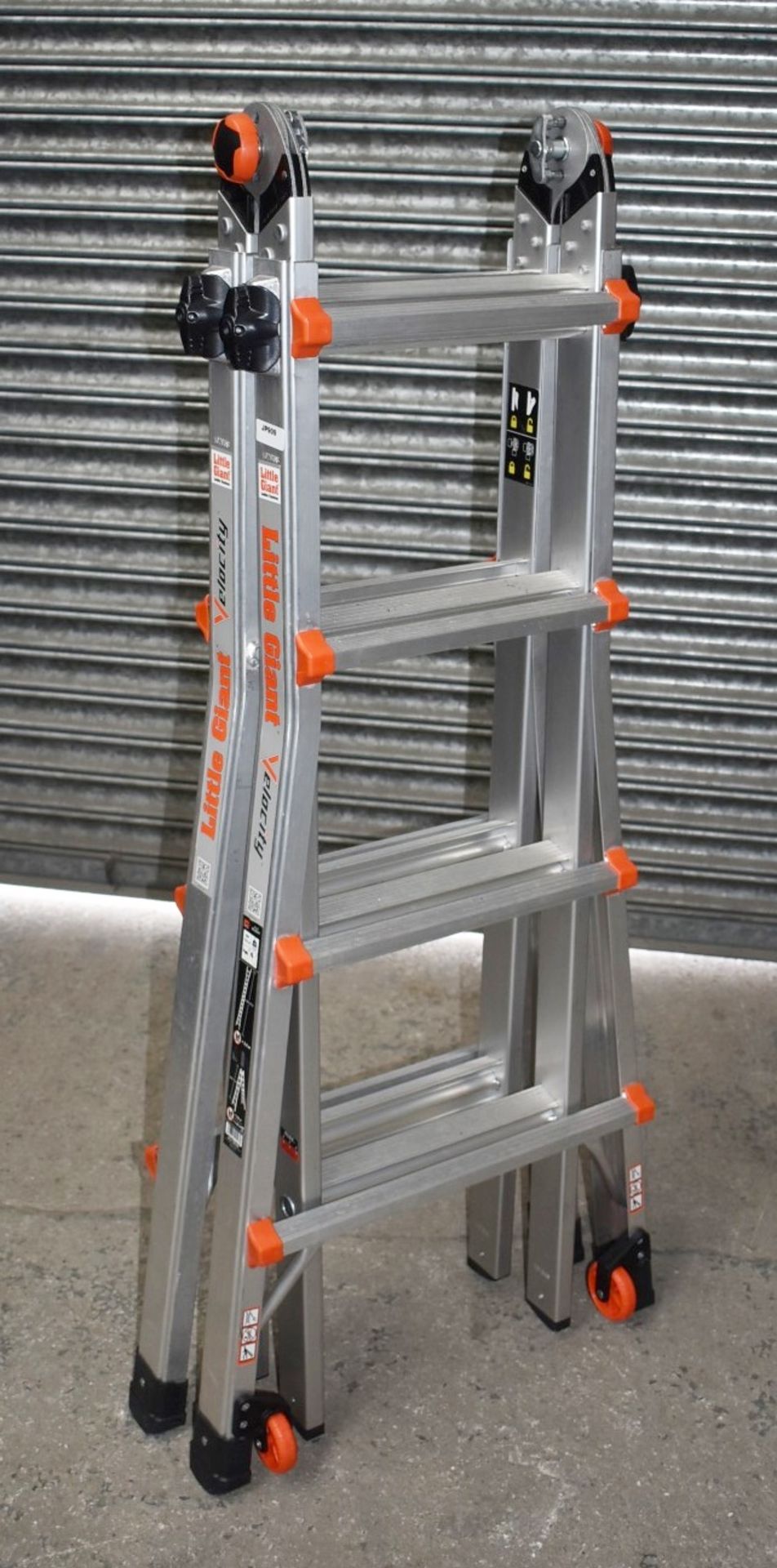 1 x Little Giant 4 Step Multipurpose Velocity Ladder - Type 15417EN - Ref: JP909 GITW - CL732 - - Image 7 of 15