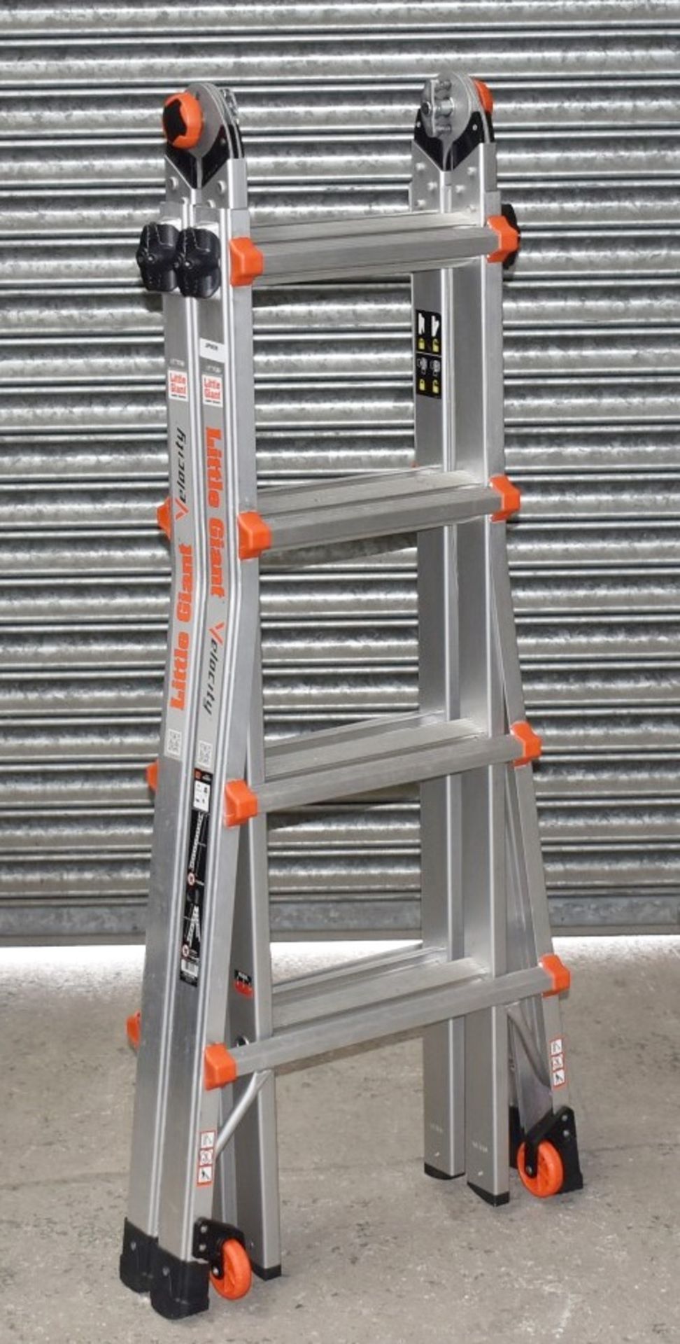 1 x Little Giant 4 Step Multipurpose Velocity Ladder - Type 15417EN - Ref: JP909 GITW - CL732 - - Image 2 of 15