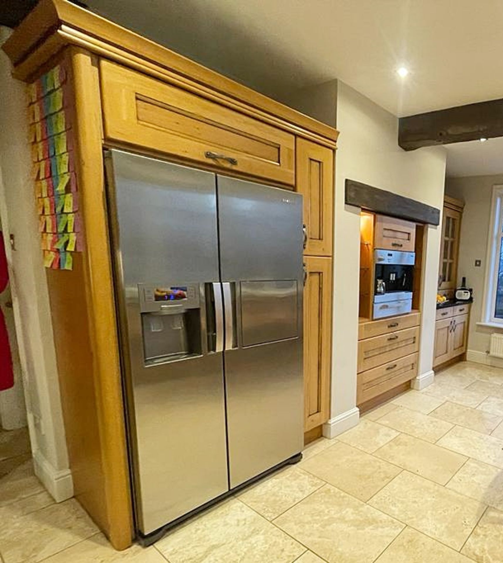 1 x Bespoke Solid Oak Kitchen With Black Granite Worktops, Island, Utility Room Units & Dining Table - Image 59 of 70