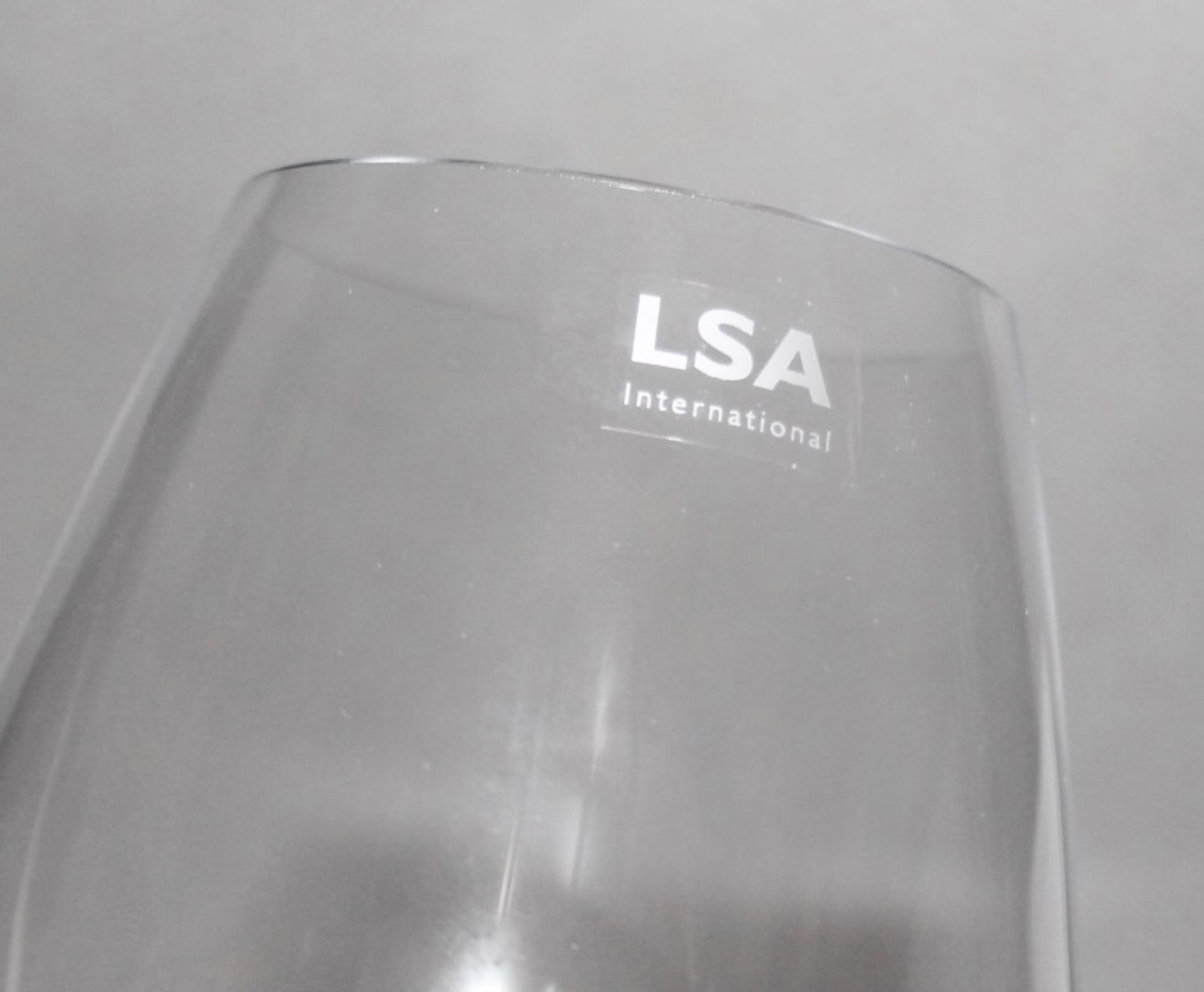 A Pair Of LSA INTERNATIONAL Designer Mouthblown Wine Glasses - Unused Boxed Stock - Ref: HHW323/ - Image 2 of 5