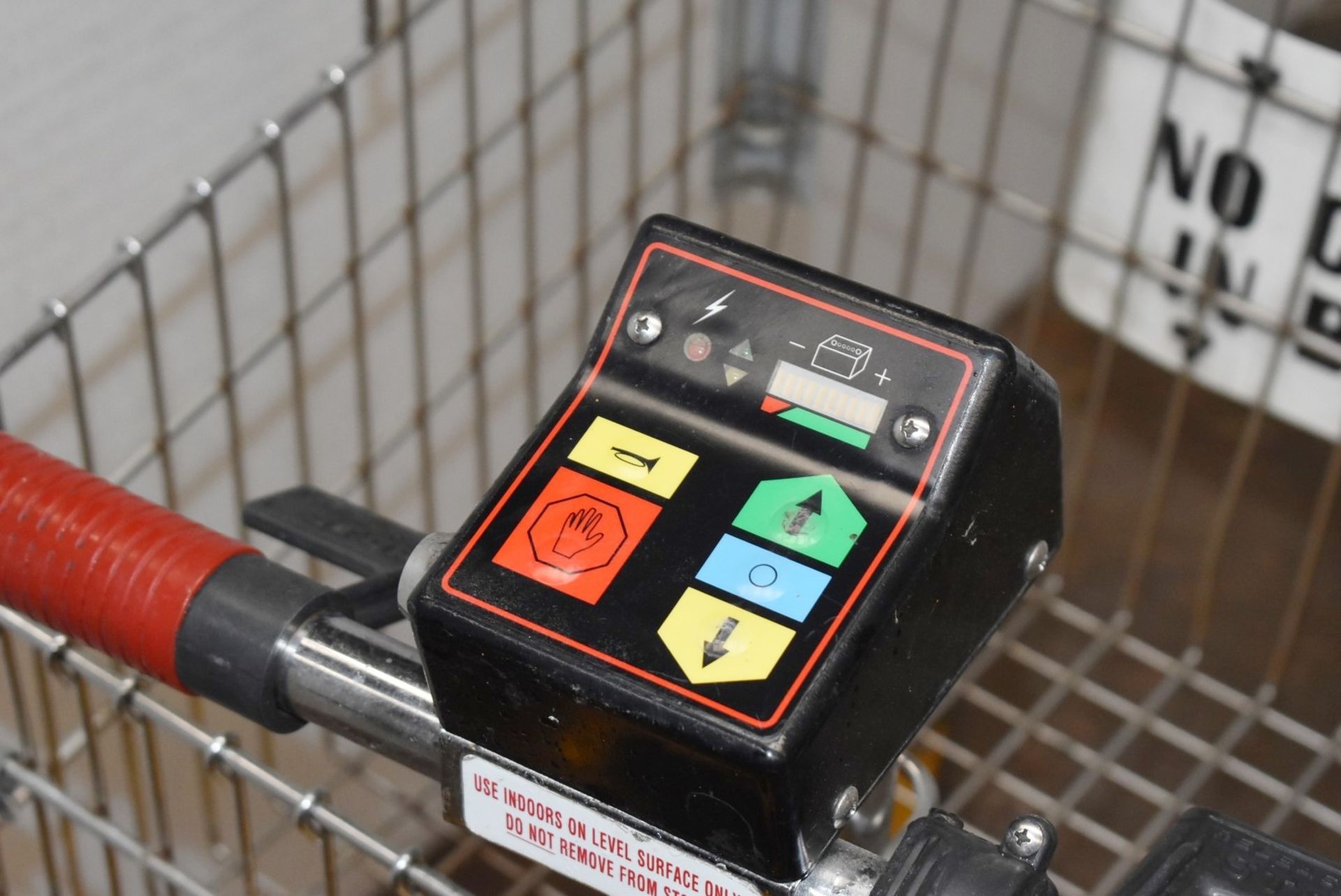 1 x Supermarket Mart Cart Ride On Mobility Scooter With Shopping Basket - 240v UK Plug Rechargable - - Image 17 of 18