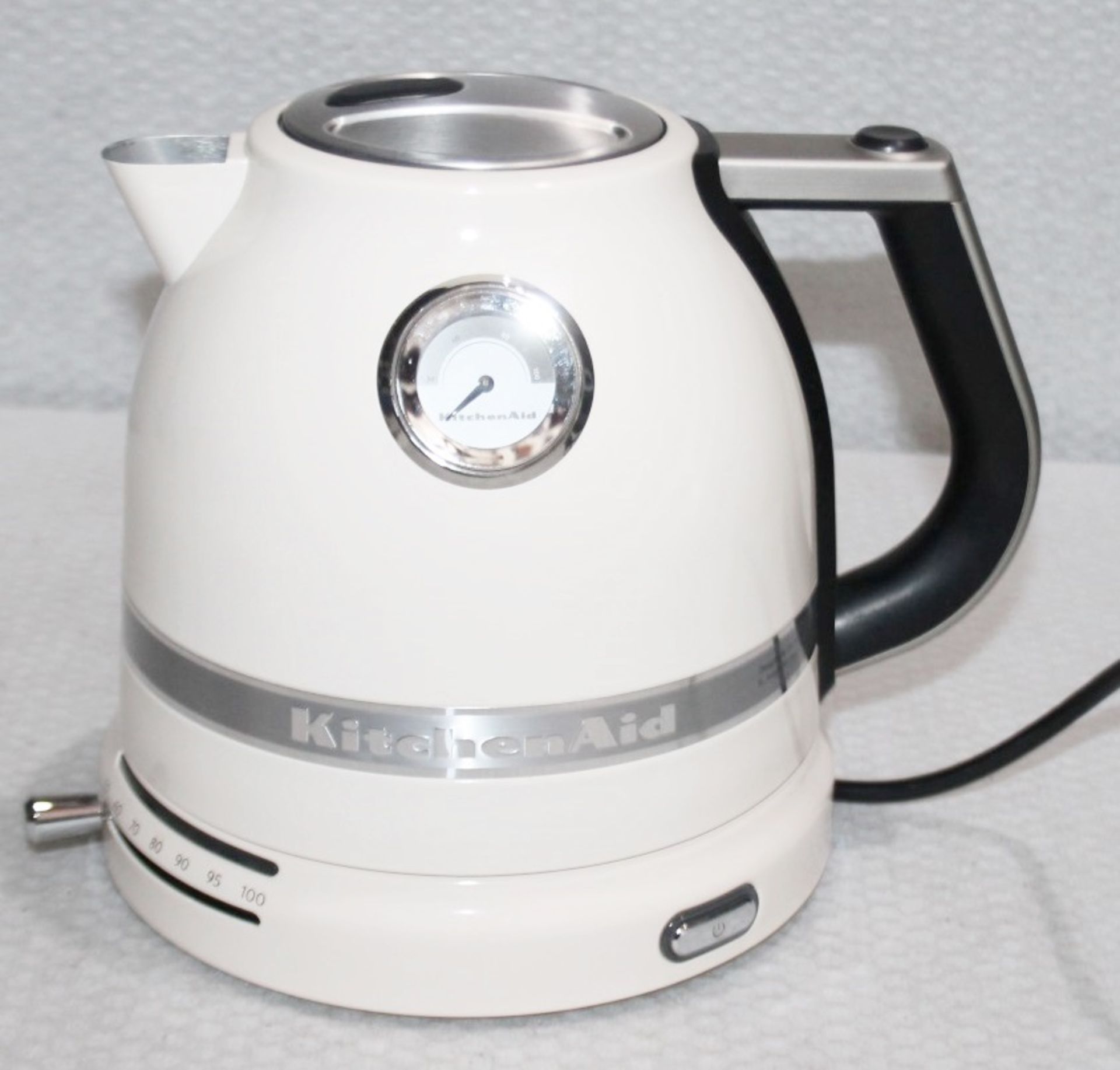 1 x KITCHENAID Artisan Dual Wall Kettle In A Pale Cream - Capacity 1.5L - Original Price £179.99 - - Image 3 of 11