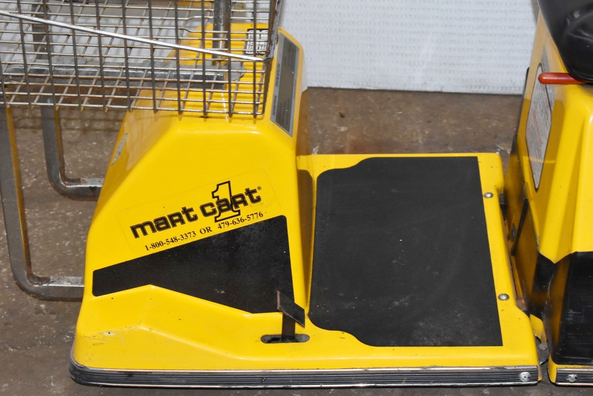 1 x Supermarket Mart Cart Ride On Mobility Scooter With Shopping Basket - 240v UK Plug Rechargable - - Image 8 of 18