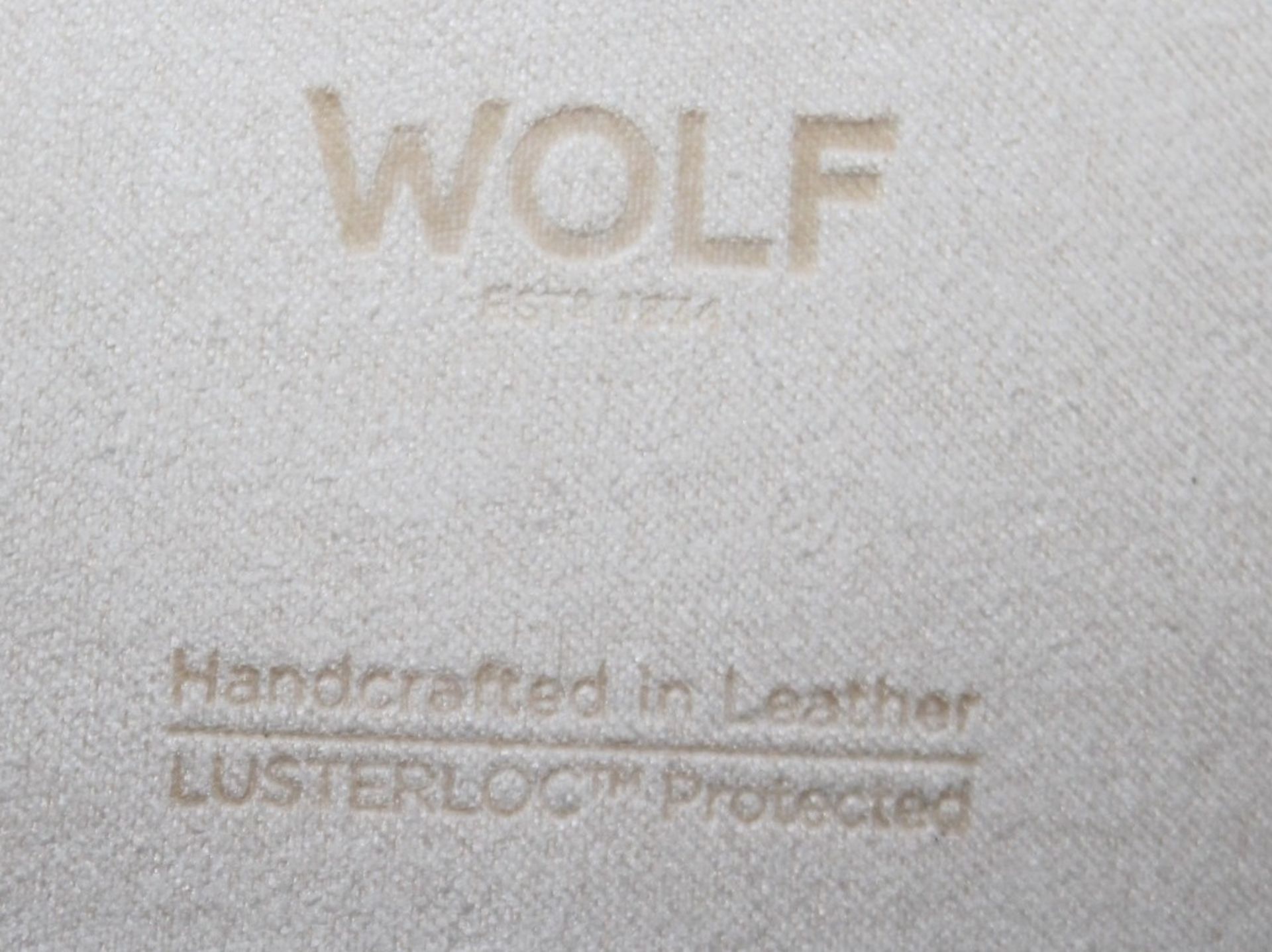 1 x WOLF 'Caroline' Jewellery Box Handcrafted Black Leather, With Travel Case - Original Price £241 - Image 7 of 17