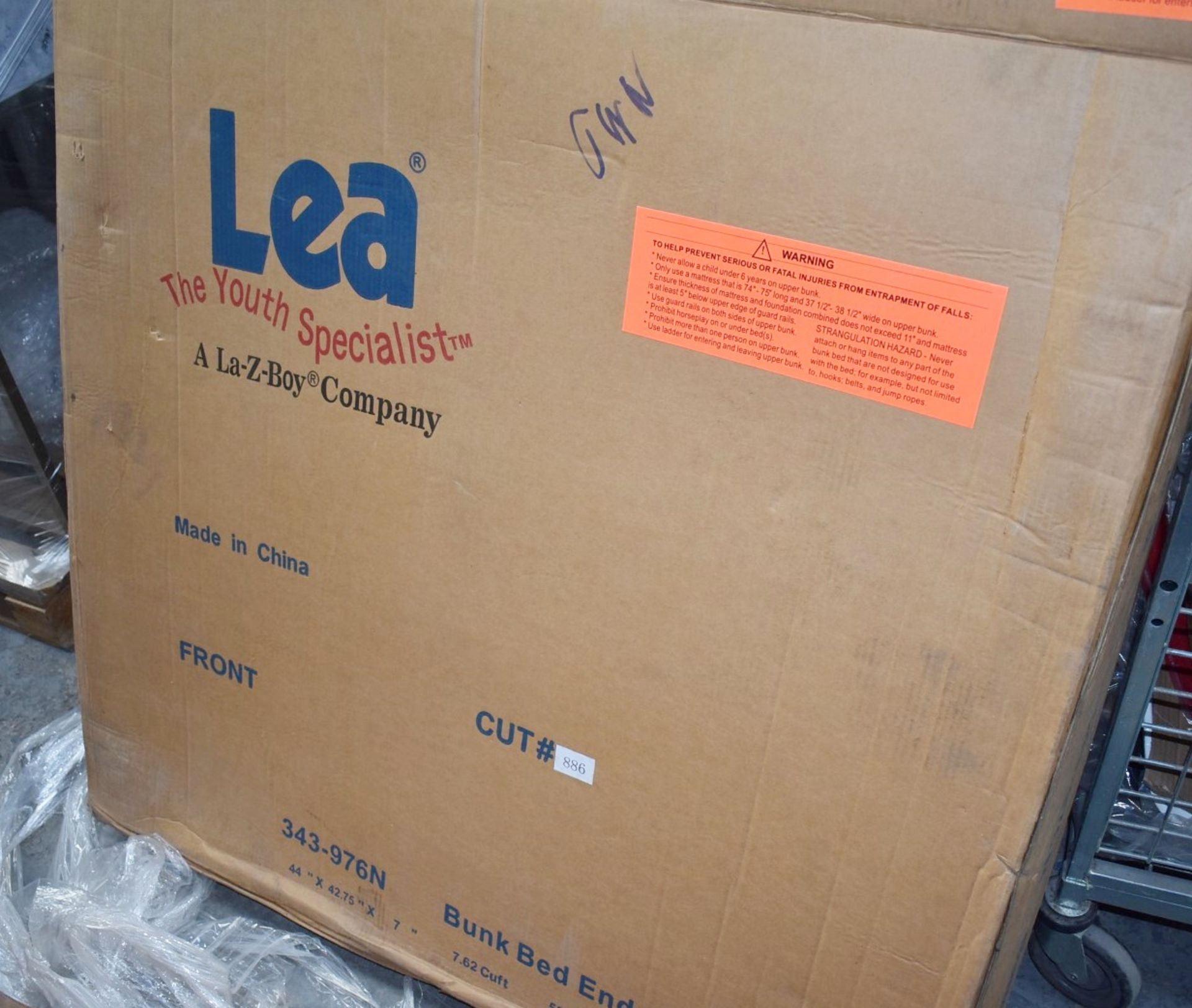 1 x Lea Getaway Childrens Bunk Bed in White - Unused in Original Packaging - Can Be Used as Bunkbeds - Image 8 of 13
