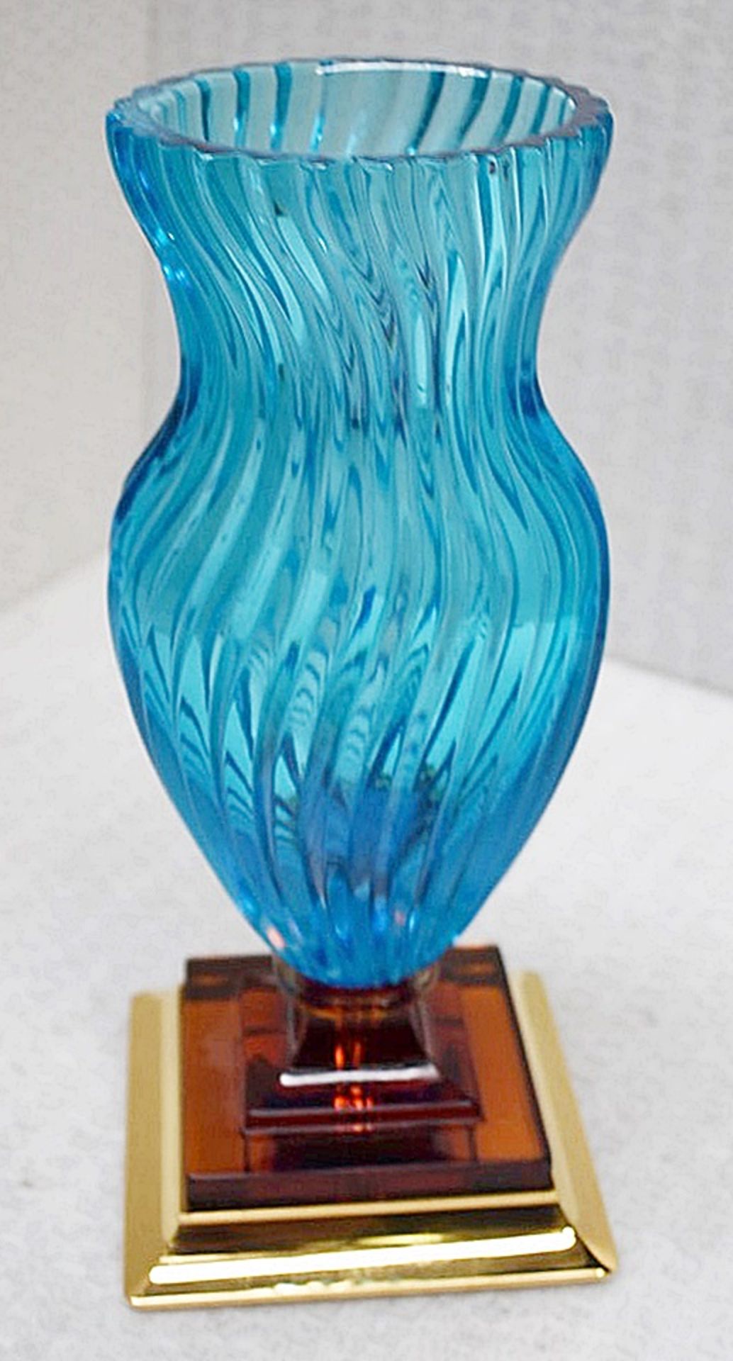 1 x BALDI 'Home Jewels' Italian Hand-crafted Artisan 'TIEPOLO' Vase **Original RRP £1,520** - Image 3 of 4