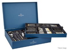 70-Piece VILLEROY & BOCH 'Ella' Gold Plated Cutlery Set - Original Price £1,039 - Unused Boxed Stock