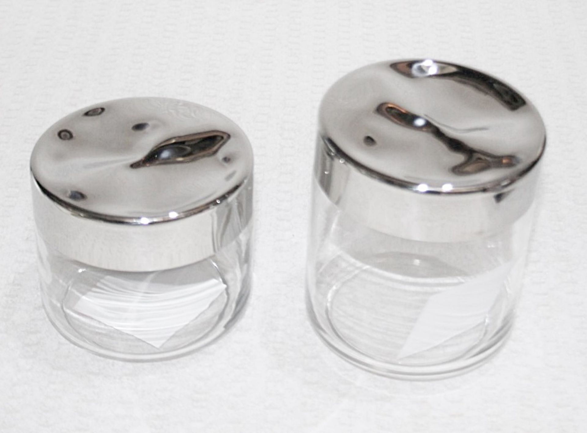 2 x ALESSI 'Julieta' Storage Jars - Heights Vary - Original Price £78.00 - Image 3 of 6