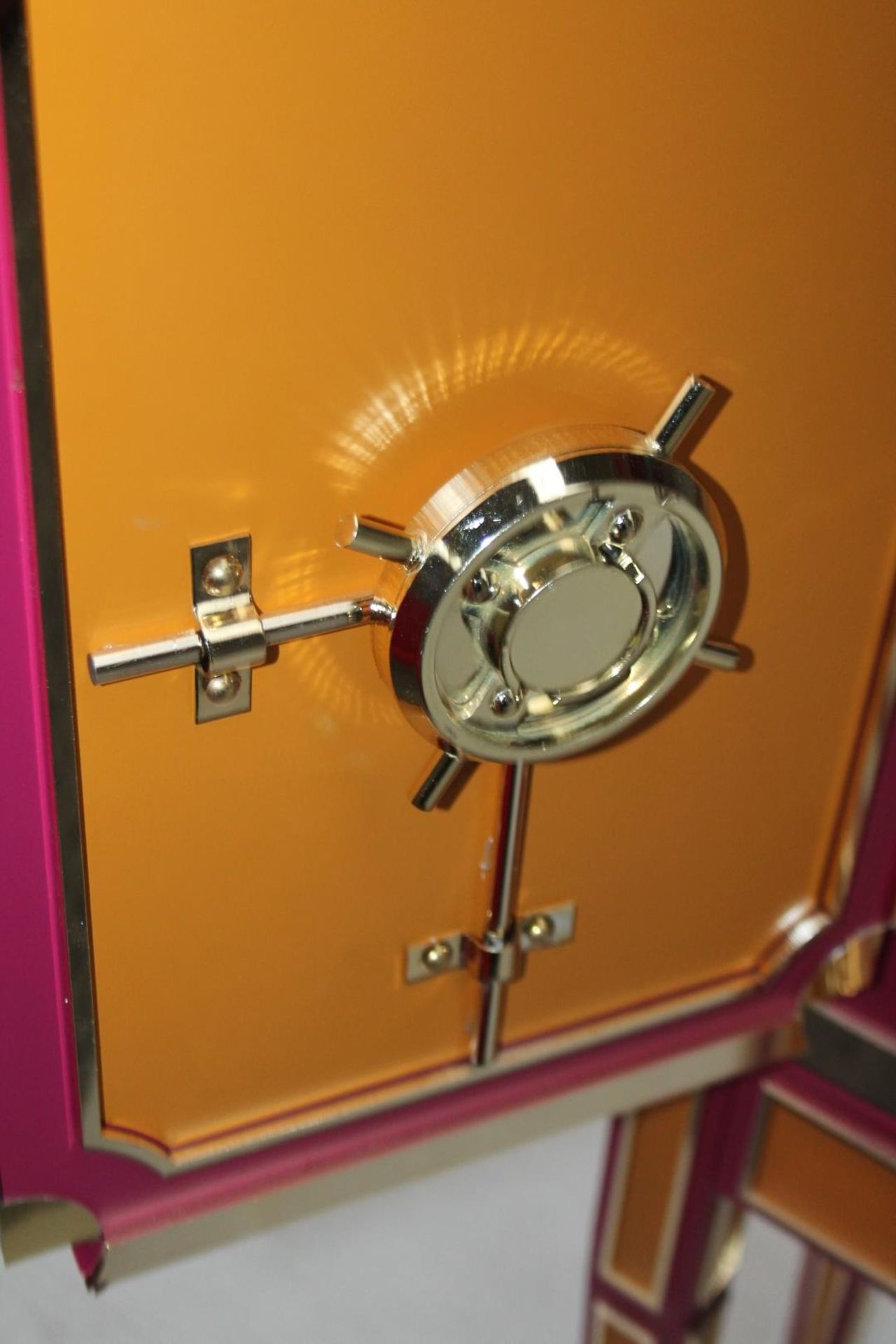 2 x Specially Commissioned Bank Vault Safe-style Illuminated Shop Display Dummy Props - Image 13 of 17