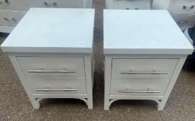 1 x Pair of Bedside Table Drawers - Dimensions (mm): 530x600x680